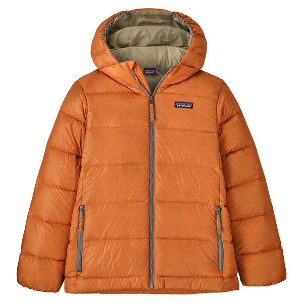 K'S HI-LOFT DOWN SWEATER HOODY Kinder - Daunenjacke-MARIGOLD