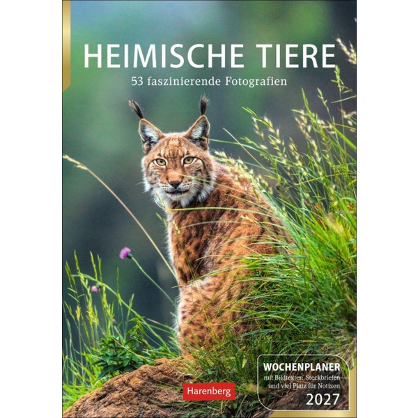 TIERE WOCHENPLANER 2027 - Kalender