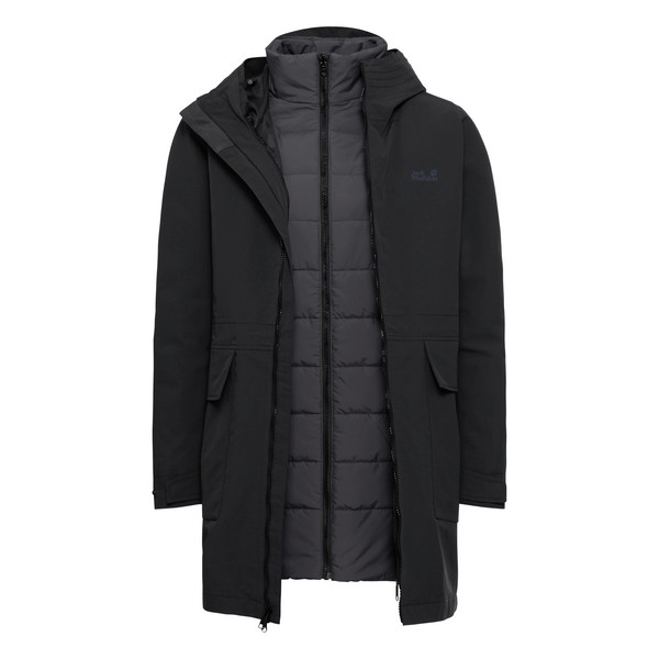 Jack Wolfskin NABUR 3IN1 COAT W Damen - Wintermantel Ansicht 3