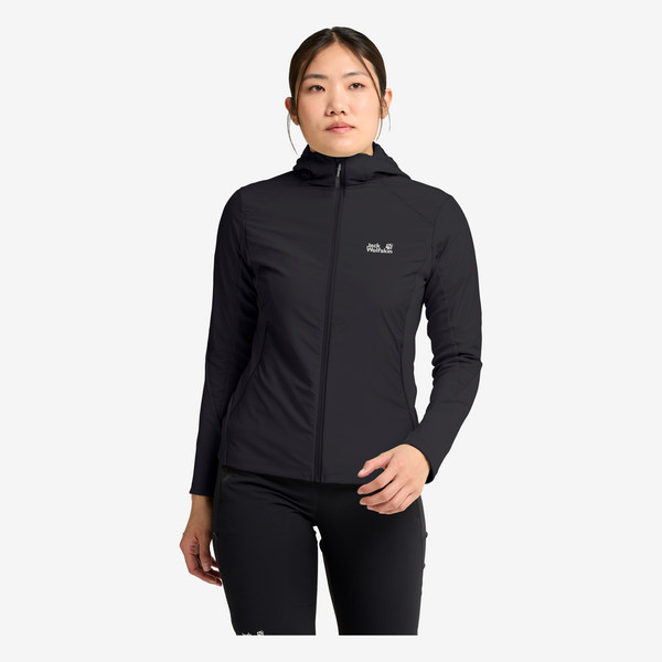 Jack Wolfskin ASTROTRAIL HOODED HYBRID W Damen - Fleecejacke Ansicht 5