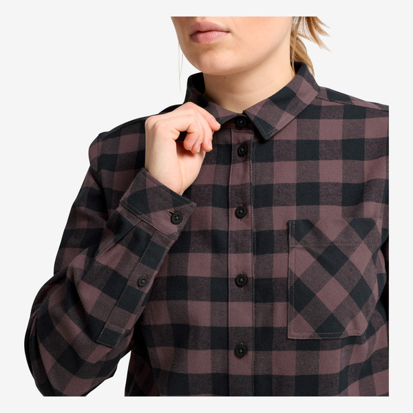 Jack Wolfskin LITE FLANNEL SHIRT W Damen - Flanellhemd Ansicht 6