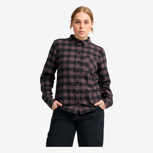 Jack Wolfskin LITE FLANNEL SHIRT W Damen - Flanellhemd Ansicht 3