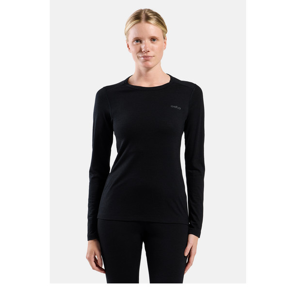 Odlo MERINO FUNDAMENTALS BL TOP CREW NECK L/S Damen - Baselayer Ansicht 3