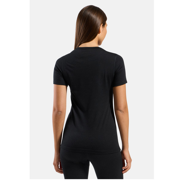 Odlo MERINO FUNDAMENTALS BL TOP CREW NECK S/S Damen - Baselayer Ansicht 4