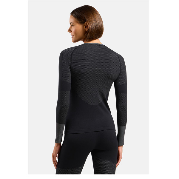 Odlo FUNDAMENTALS PERFORMANCE WARM BL TOP CREW NECK L/S Damen - Baselayer Ansicht 4