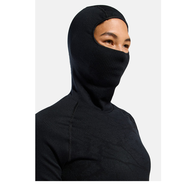 Odlo PERFORMANCE WARM BLACKCOMB BL TOP FACEMASK L/S Damen - Baselayer-Shirt Ansicht 7