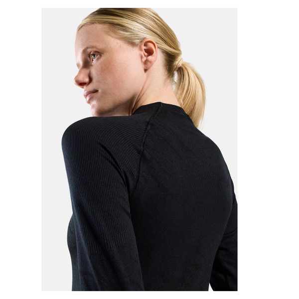 Odlo PERFORMANCE WARM BLACKCOMB BL TOP CREW NECK L/S Damen - Baselayer-Shirt Ansicht 6