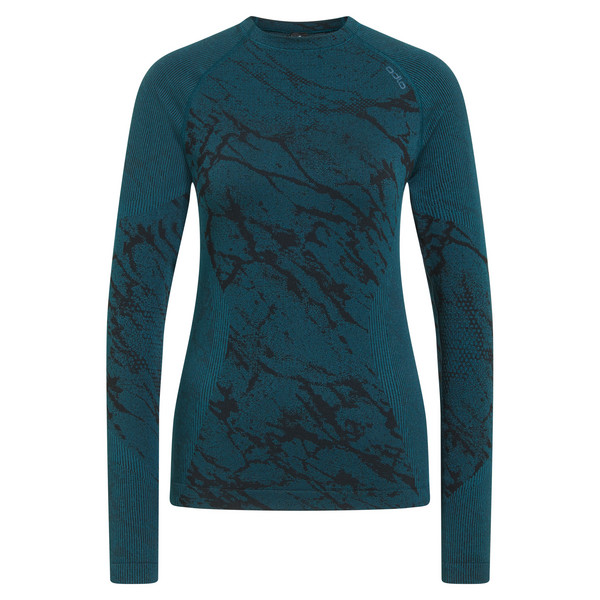 PERFORMANCE WARM BLACKCOMB BL TOP CREW NECK L/S Damen - Baselayer-Shirt-REFLECTING POND