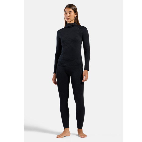 Odlo PERFORMANCE WARM BLACKCOMB BL BOTTOM LONG Damen - Baselayer-Hose Ansicht 6
