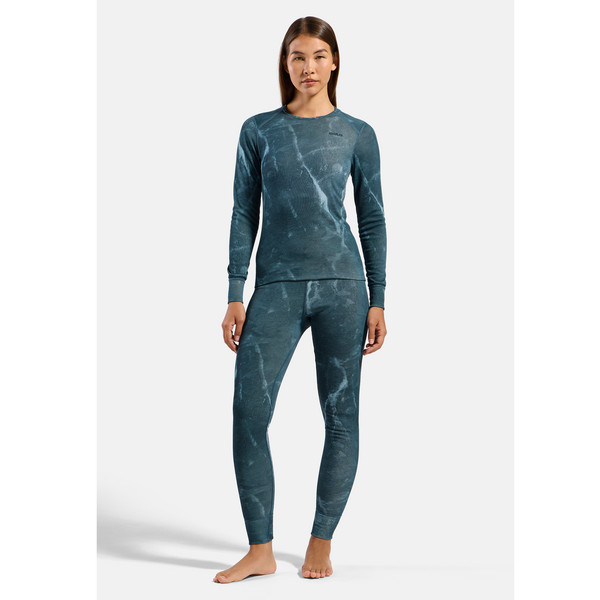 Odlo ACTIVE WARM X FROZEN LAKE BL BOTTOM LONG Damen - Funktionsunterwäsche Ansicht 6