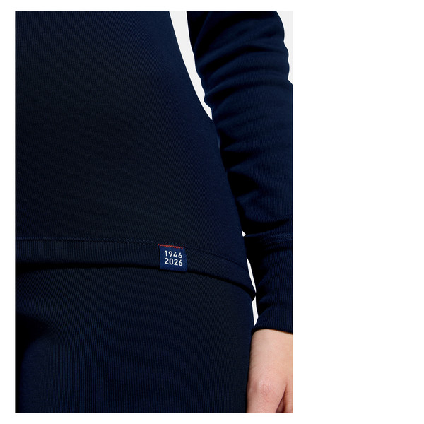 Odlo ACTIVE WARM 80TH ANNIVERSARY BL TOP CREW NECK L/S Damen - Funktionsshirt Ansicht 6