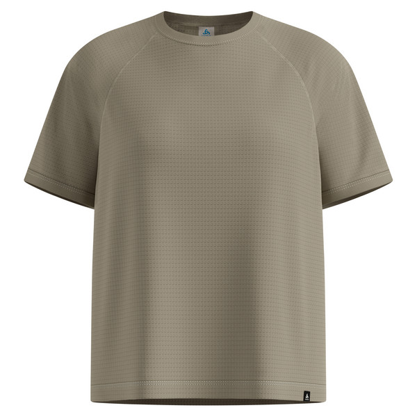 CUBIC MERINO T-SHIRT CREW NECK S/S Damen - Funktionsshirt-VETIVER