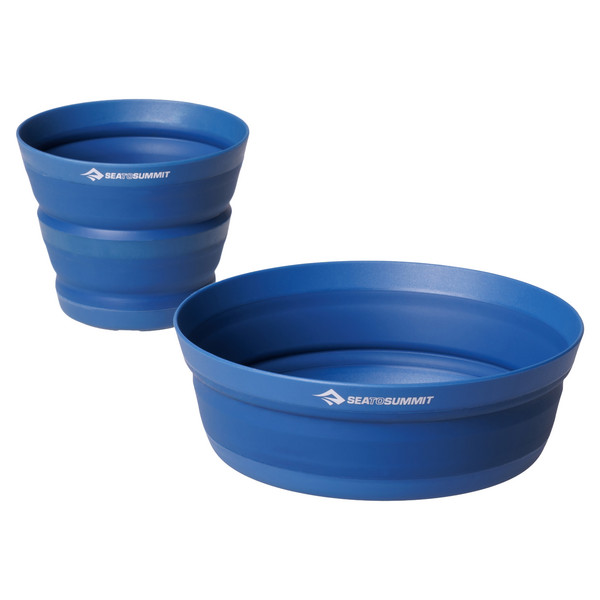 XLITE COLLAPSIBLE BOWL & CUP SET - Geschirrset-DARK BLUE