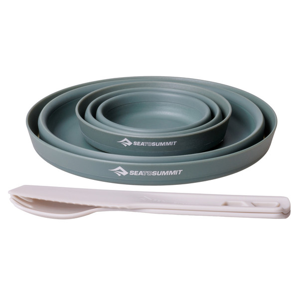 Sea to Summit XLITE COLLAPSIBLE BOWL, CUP, SPORK & KNIFE SET - Geschirrset Ansicht 7