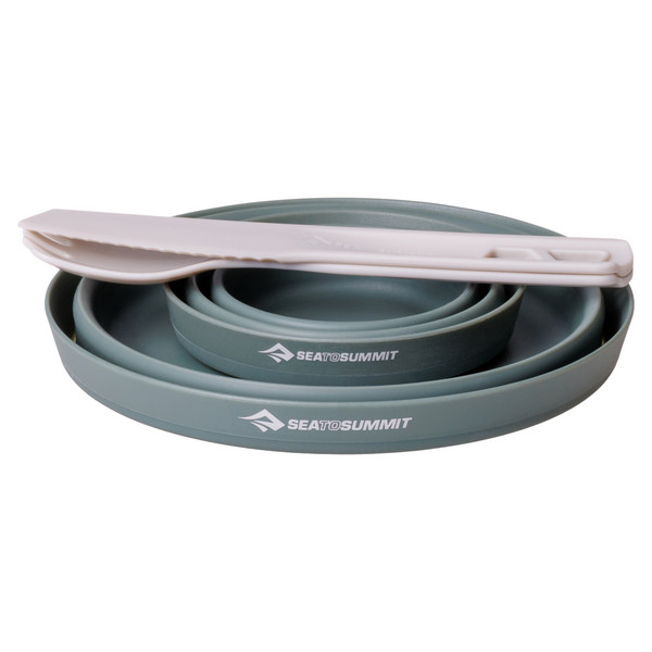 Sea to Summit XLITE COLLAPSIBLE BOWL, CUP, SPORK & KNIFE SET - Geschirrset Ansicht 8