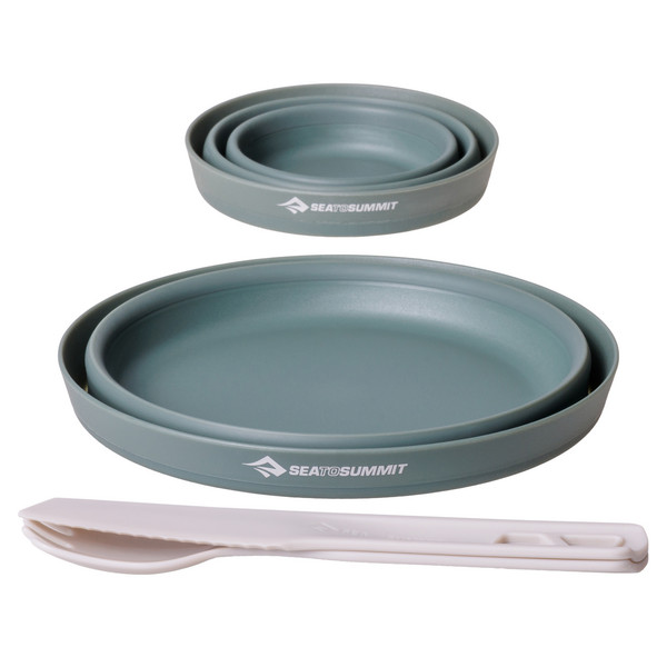 Sea to Summit XLITE COLLAPSIBLE BOWL, CUP, SPORK & KNIFE SET - Geschirrset Ansicht 6