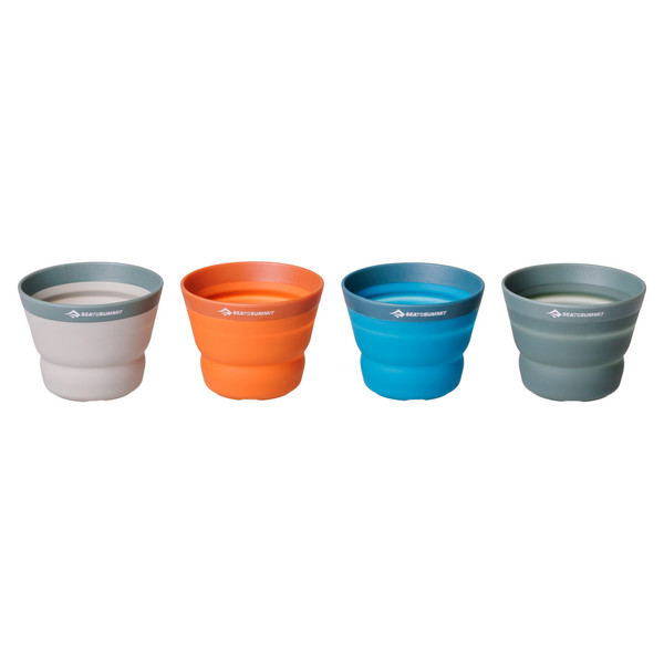 Sea to Summit XLITE COLLAPSIBLE SHOT SET -4 PACK - Becher Ansicht 2