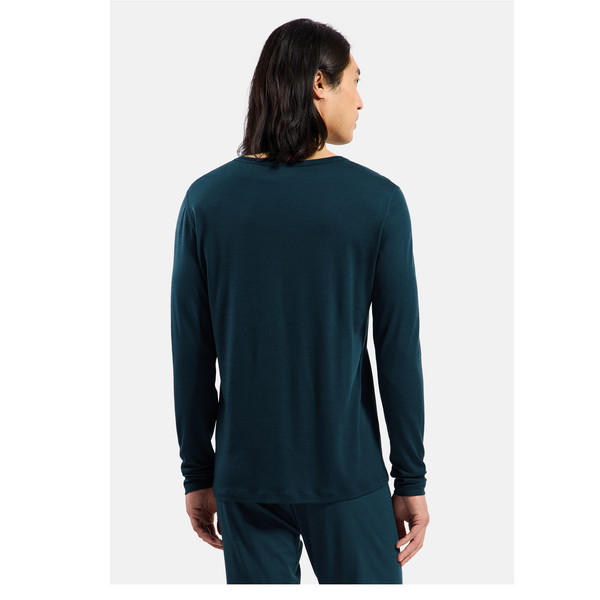 Odlo MERINO FUNDAMENTALS BL TOP CREW NECK L/S Herren - Baselayer Ansicht 4