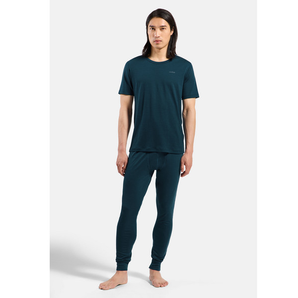 Odlo MERINO FUNDAMENTALS BL TOP CREW NECK S/S Herren - Baselayer Ansicht 6