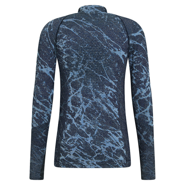 Odlo PERFORMANCE WARM BLACKCOMB BL TOP TURTLE NECK L/S HALF ZIP Herren - Baselayer-Shirt Ansicht 2