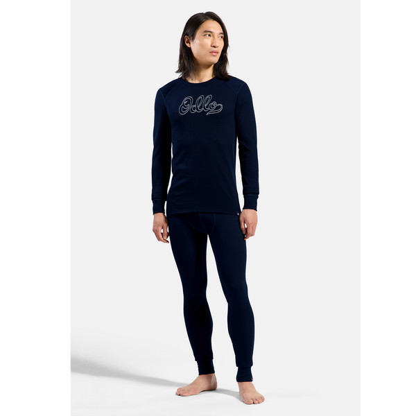 Odlo ACTIVE WARM 80TH ANNIVERSARY BL TOP CREW NECK L/S Herren - Funktionsshirt Ansicht 8