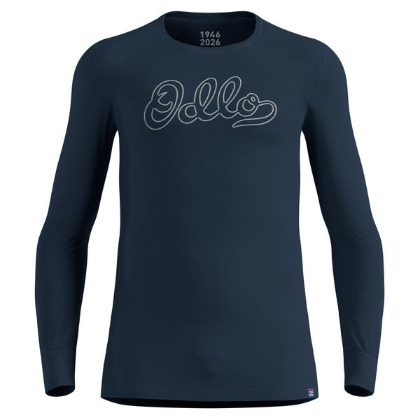 ACTIVE WARM 80TH ANNIVERSARY BL TOP CREW NECK L/S Herren - Funktionsshirt
