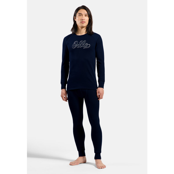 Odlo ACTIVE WARM 80TH ANNIVERSARY BL BOTTOM LONG Herren - Funktionsunterwäsche Ansicht 6
