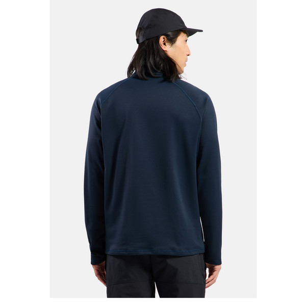 Odlo ESSENTIAL WARM 1/2 ZIP MID LAYER 1/2 ZIP Herren - Fleecepullover Ansicht 4