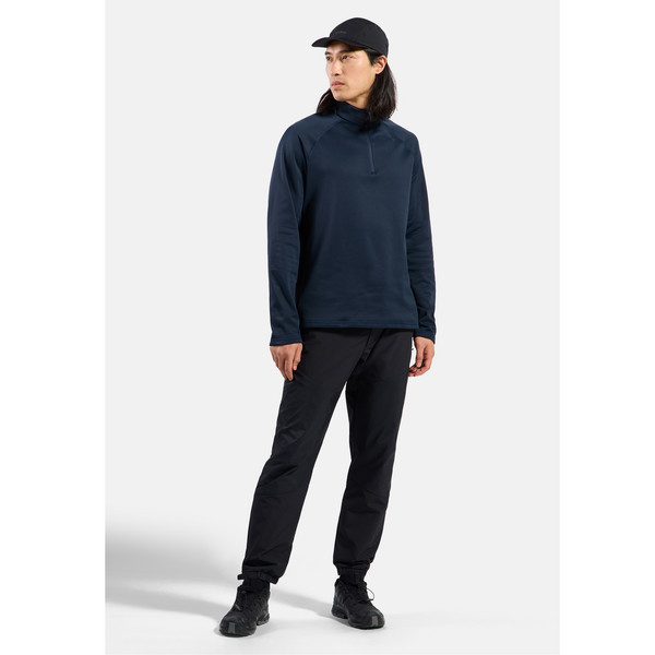 Odlo ESSENTIAL WARM 1/2 ZIP MID LAYER 1/2 ZIP Herren - Fleecepullover Ansicht 6