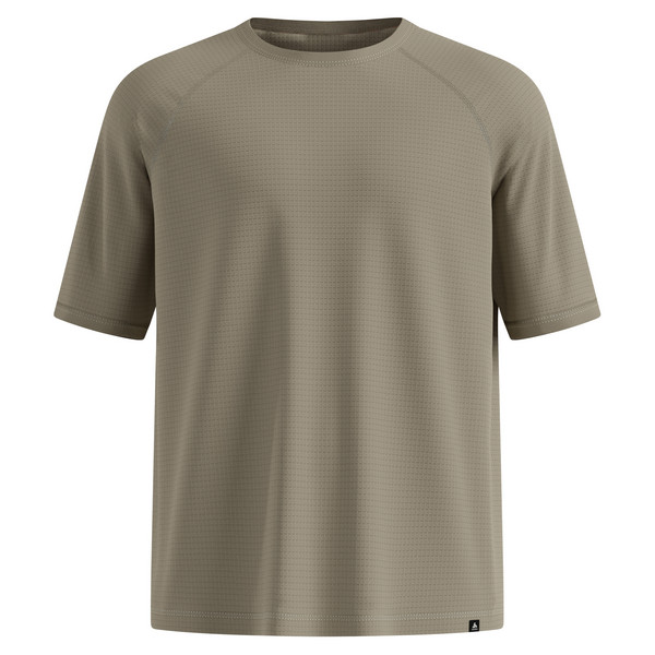 CUBIC MERINO T-SHIRT CREW NECK S/S Herren - Funktionsshirt-VETIVER