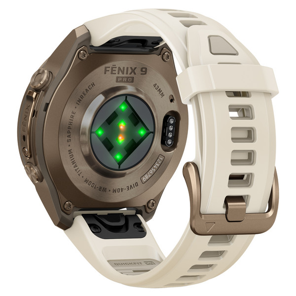 Garmin FENIX 9 PRO INREACH, 43 MM, AUTUMN GOLD TITAN - Smartwatch Ansicht 5