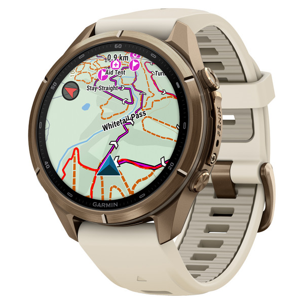 Garmin FENIX 9 PRO INREACH, 43 MM, AUTUMN GOLD TITAN - Smartwatch Ansicht 3
