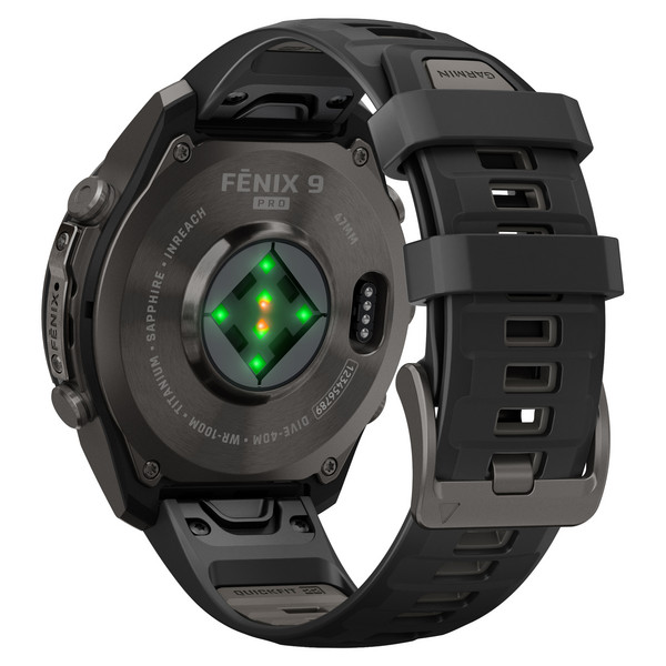 Garmin FENIX 9 PRO INREACH, 47 MM, CARBONGRAU DLC TITAN - Smartwatch Ansicht 5